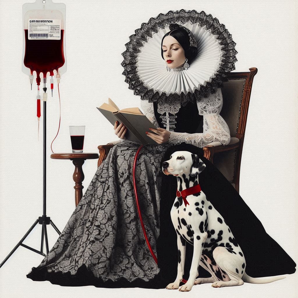 Dalmatian Dog Collage