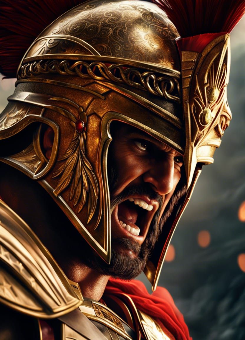 The Last Spartan  by @Lau85