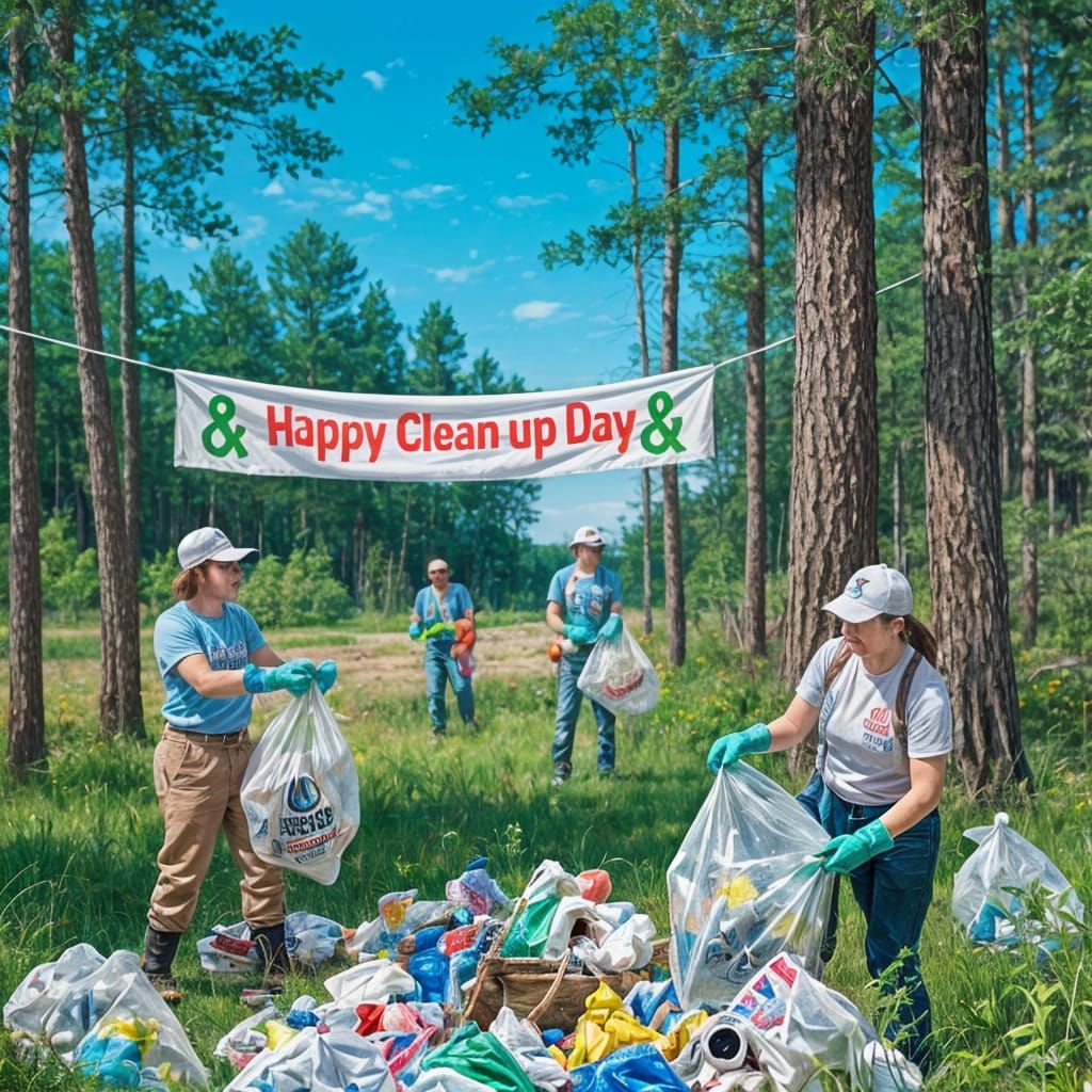  Happy Clean-Up-Day!  by @Andrachiel