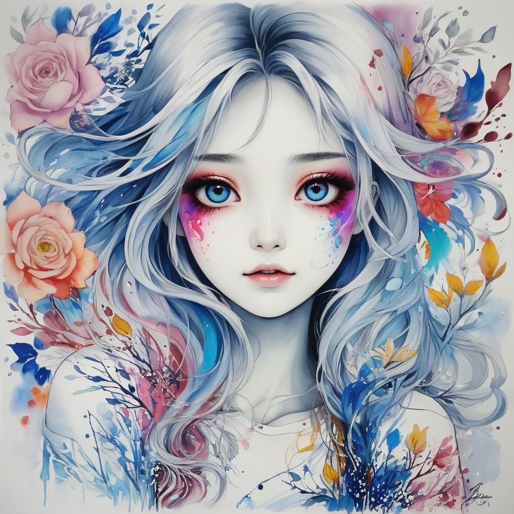 watercolor , Color me Beautiful