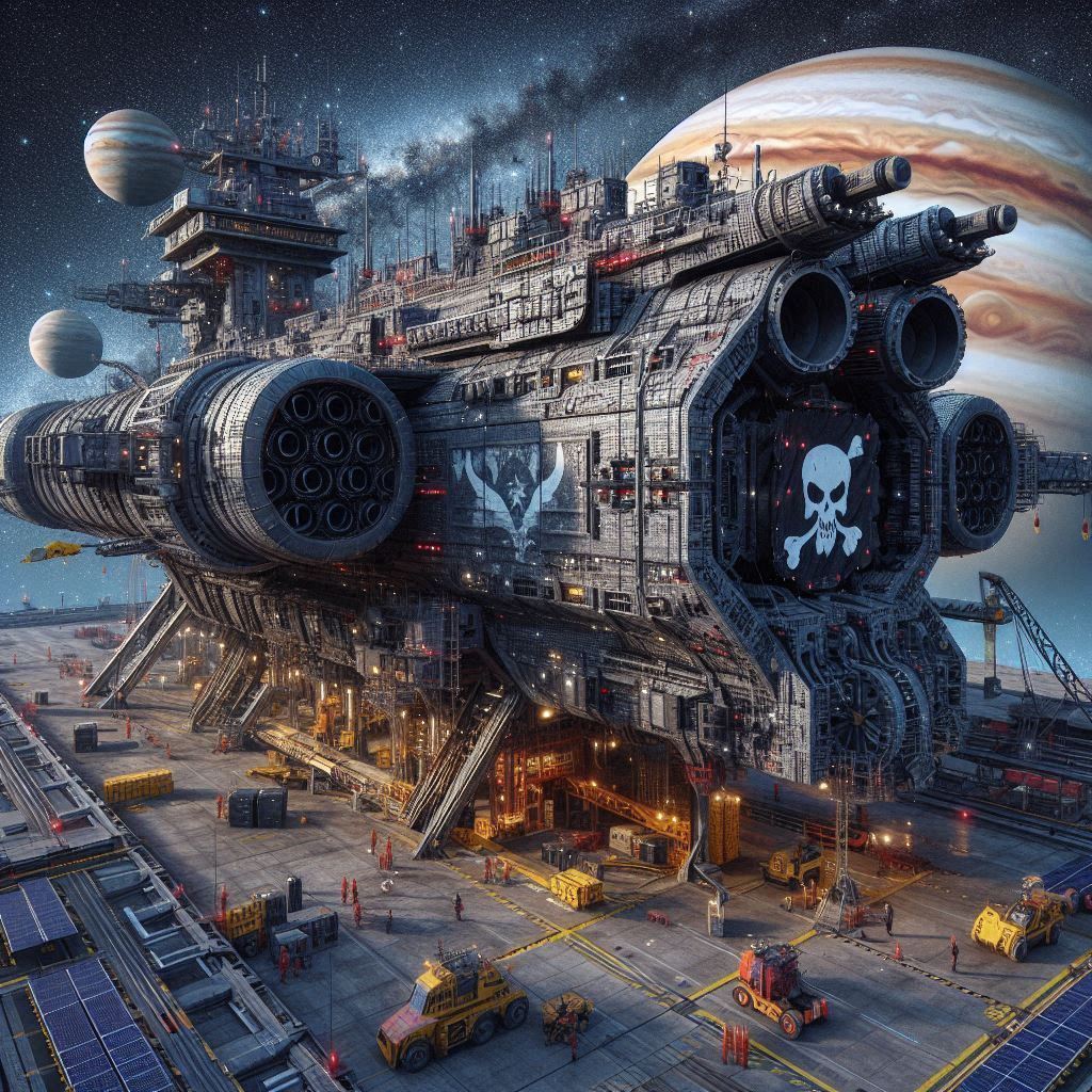 Marauder Dreadnought 'Totally 🏴‍☠️', Final Phase of Construction