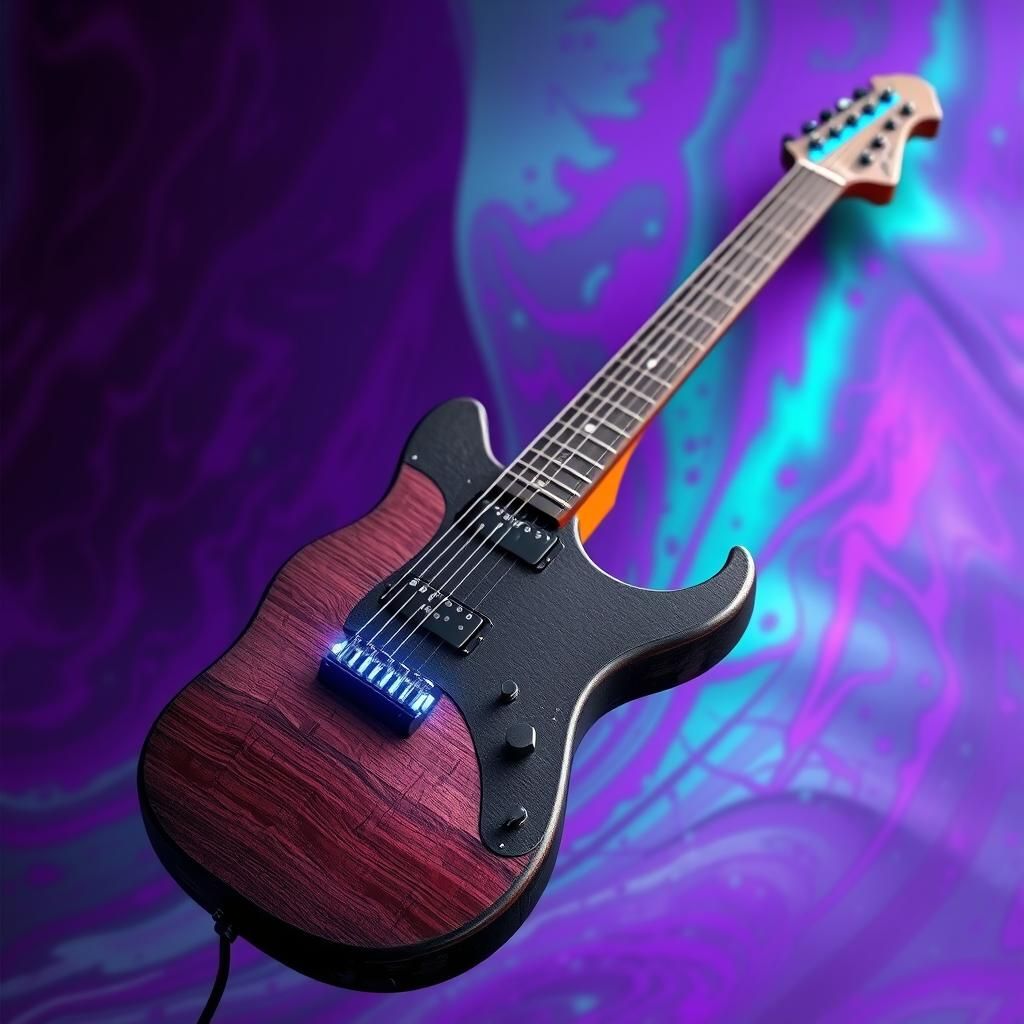 Deep Purple Band guitar… one for us oldies