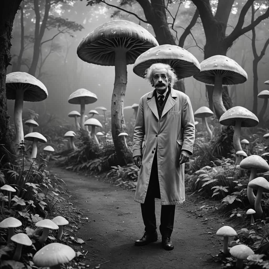 Einstein in Wonderland  by @LitniPat