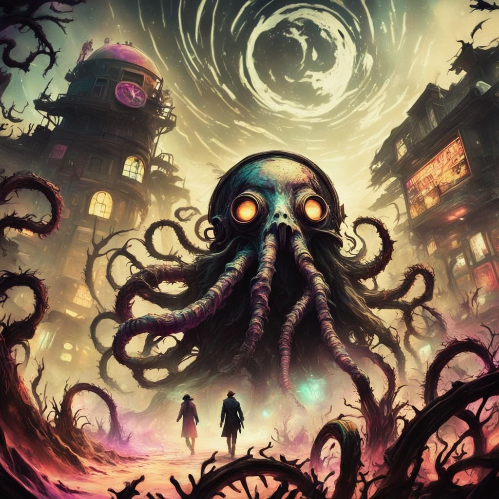 Eldritch horror - AI Generated Artwork - NightCafe Creator