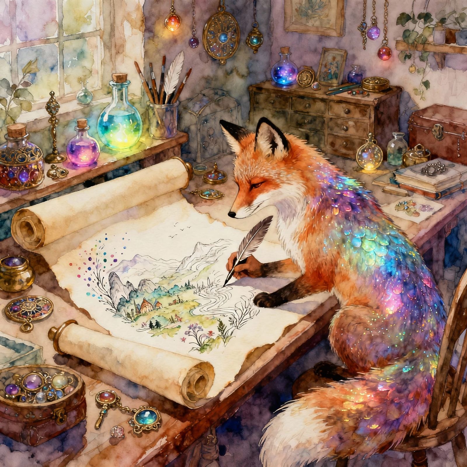 I dream of a world where people are happy.  by @Cat dove