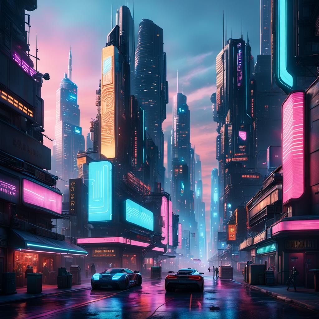 Down in the city