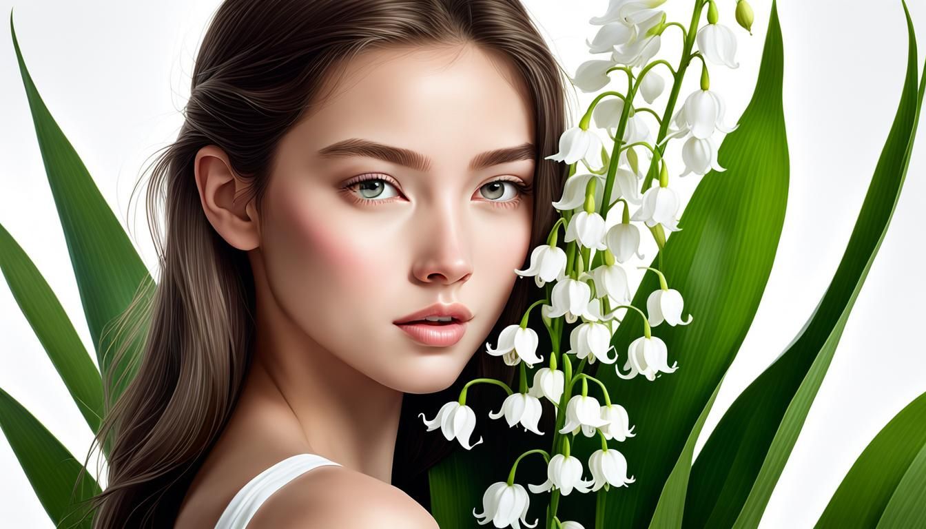 Lily Of The Valley Ai Generated Artwork Nightcafe Creator 