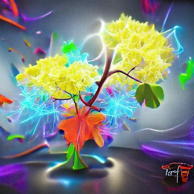 Fluorescent tree thumb