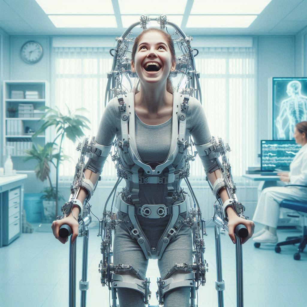 Look!! I can walk again!!