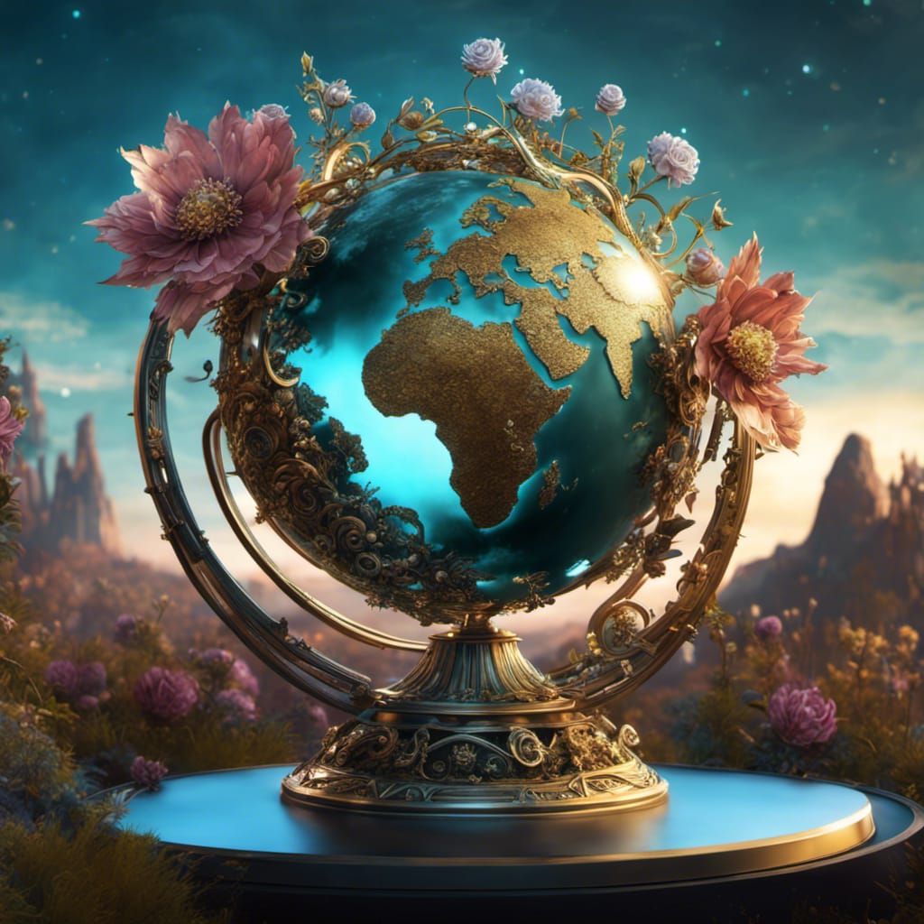 Earth Cup AI Generated Artwork NightCafe Creator