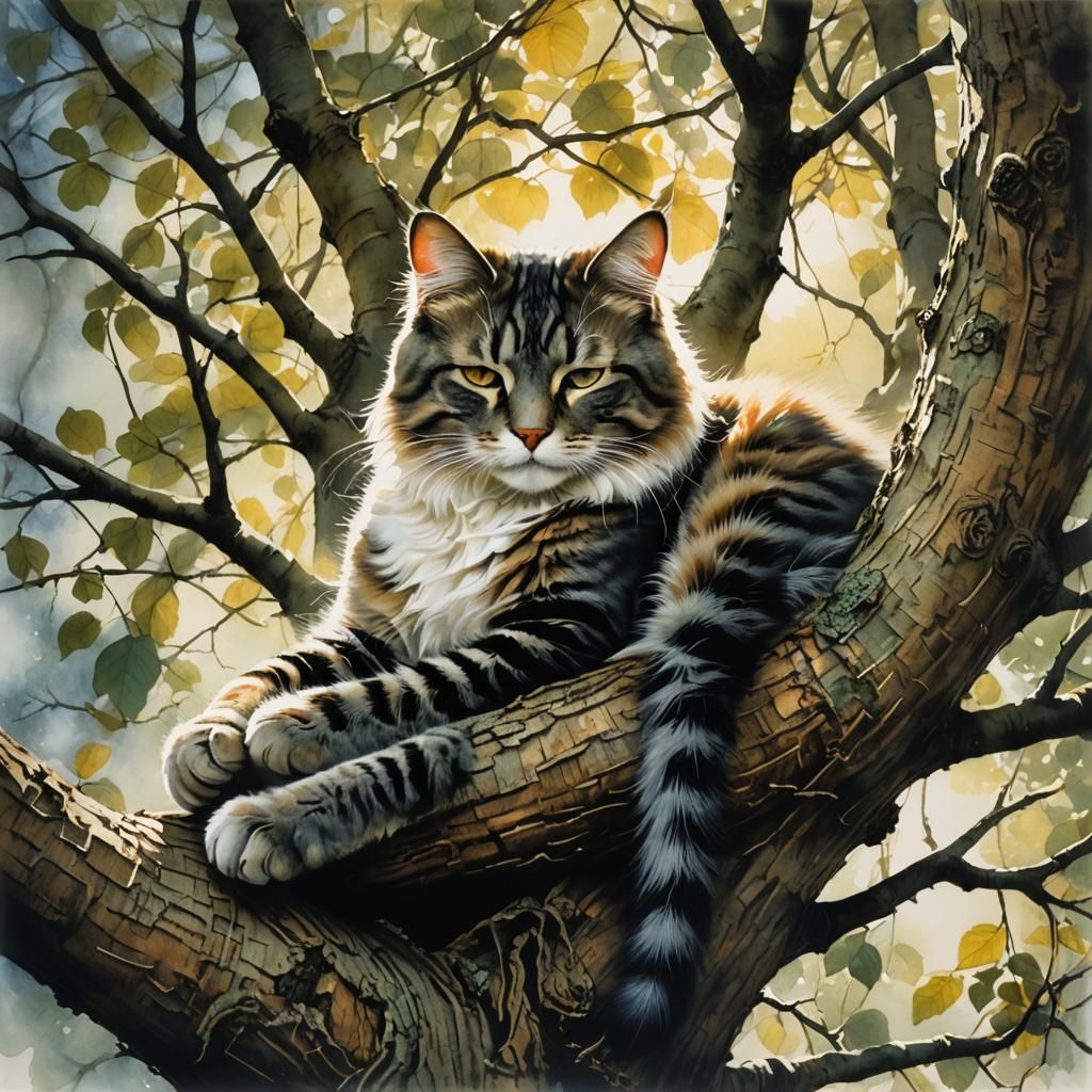 Tree Kitty