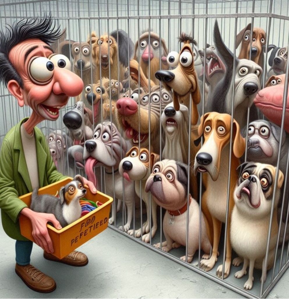 "Pick ME too! I promise I'll be a GOOD boy!" 🐶 03