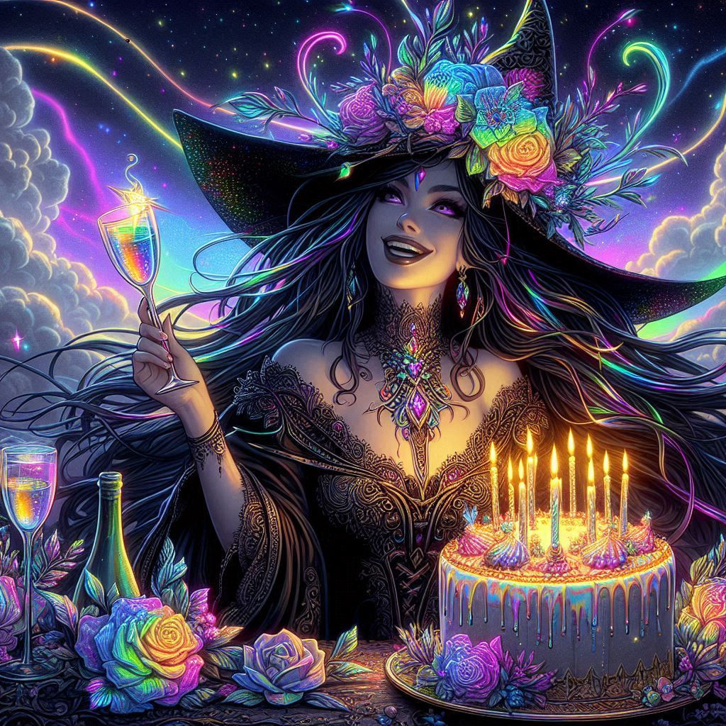 Beautiful birthday witch 💕✨