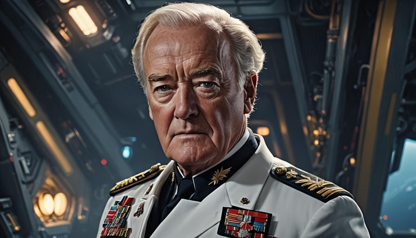 Sci-Fi Admiral Concept Art