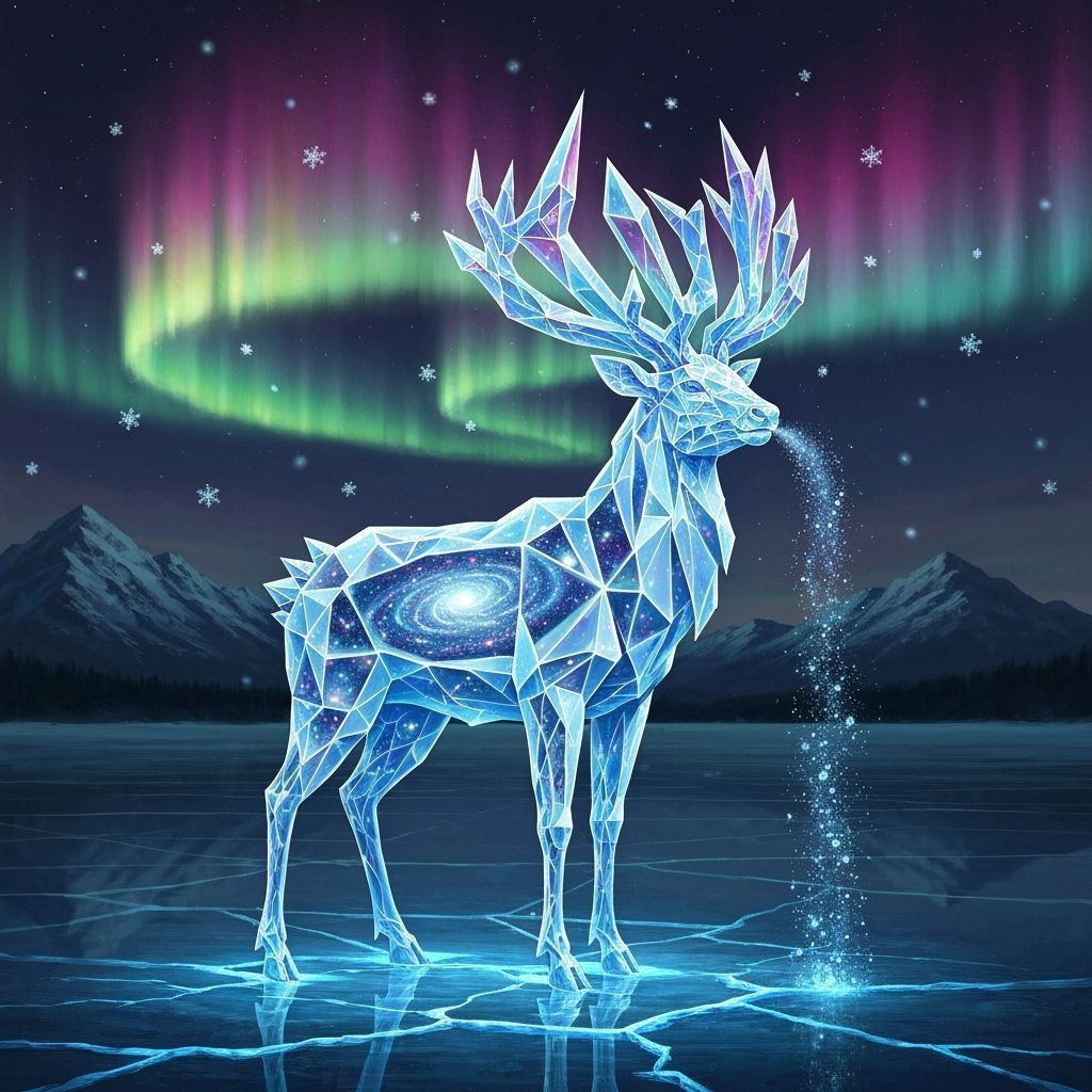 Crystal Stag of the Northern Wastes