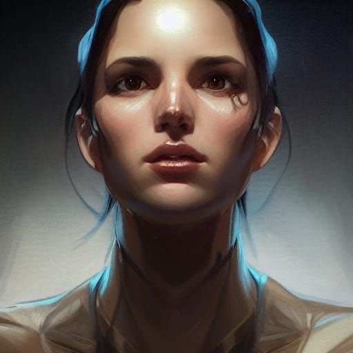 head and shoulders portrait, 8k resolution concept art portr...