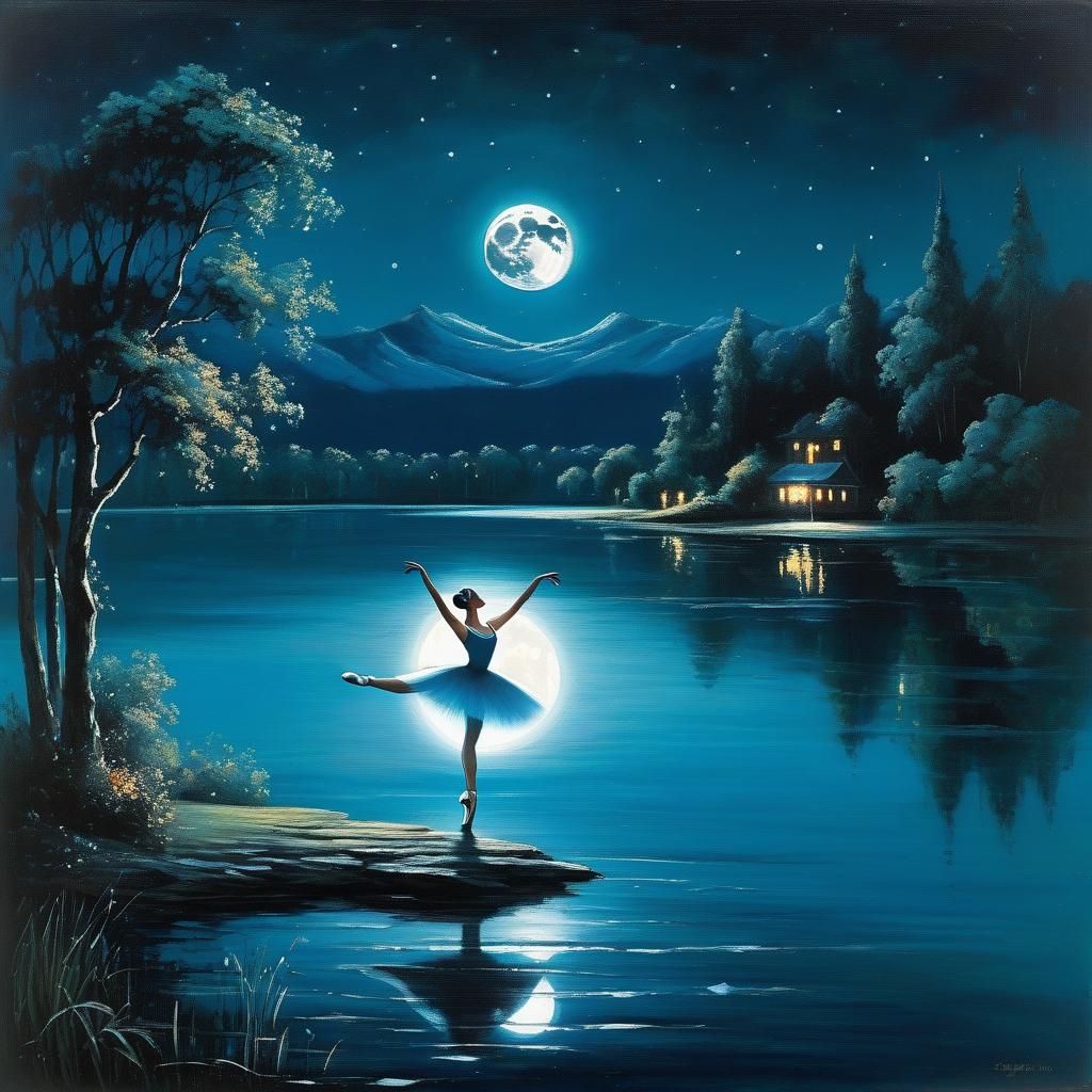 'Dancing Under The Moonlight'  by @Kizby
