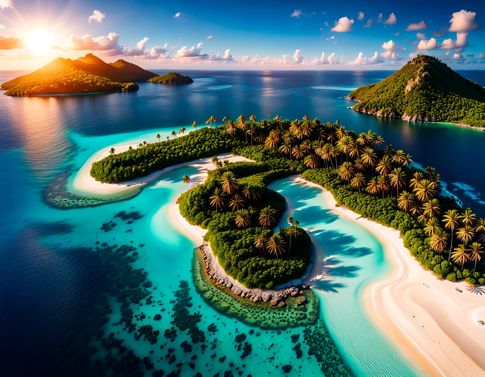 Peaceful Island Getaway.  by @Apok