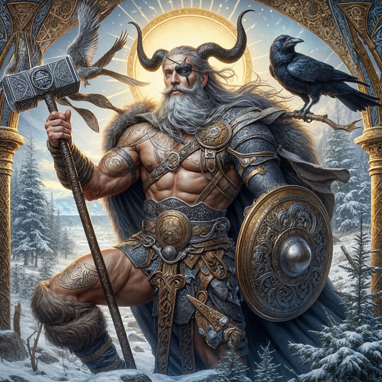Norse God Odin