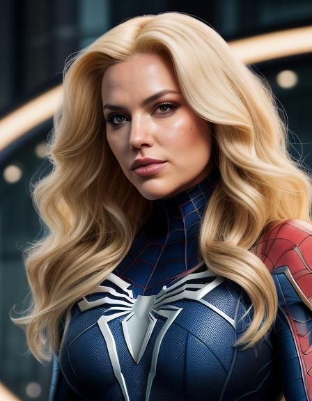 Spider-man Superheroine In The Marvel Universe Concept Art Dynamic 