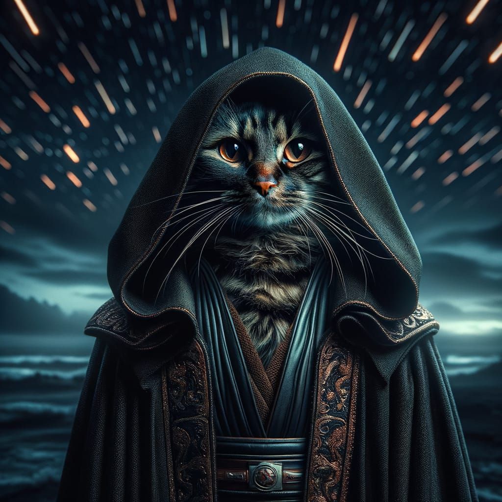 Revenge of the Sith Cat!  by @Vision