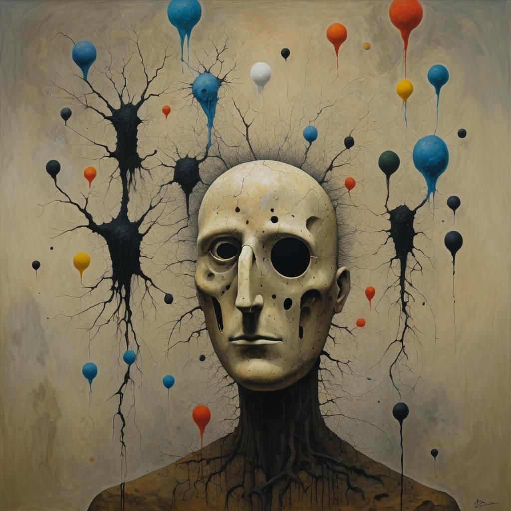 Billy No Face Zdzislaw Beksinski Joan Miro Picasso