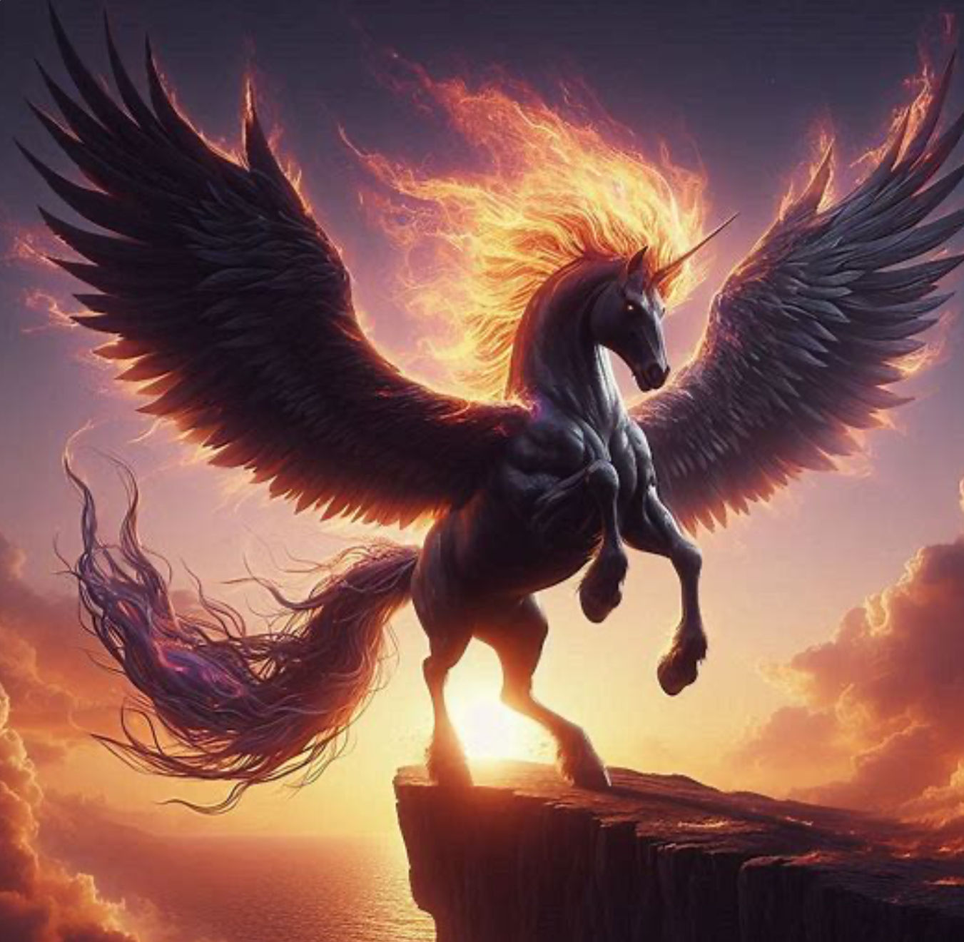 Pegasus horse