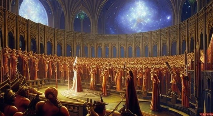 Fantasy Ceremony - AI Generated Artwork - NightCafe Creator