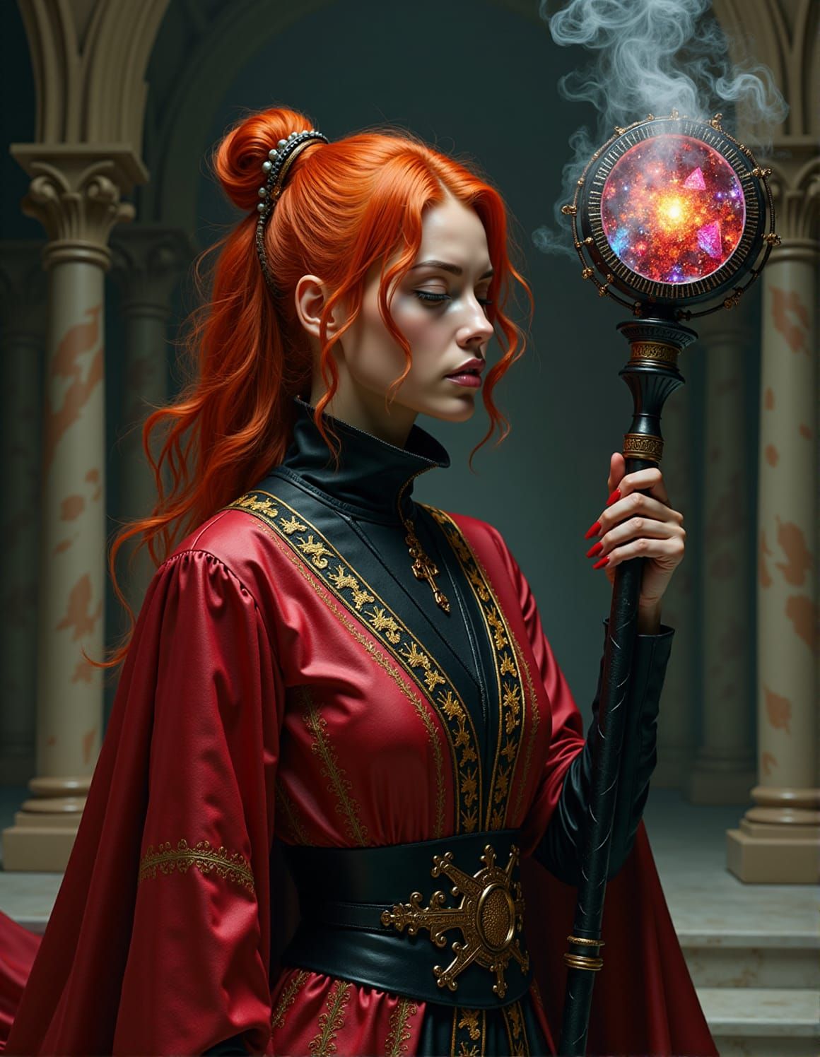 An elite mage of the Empire.