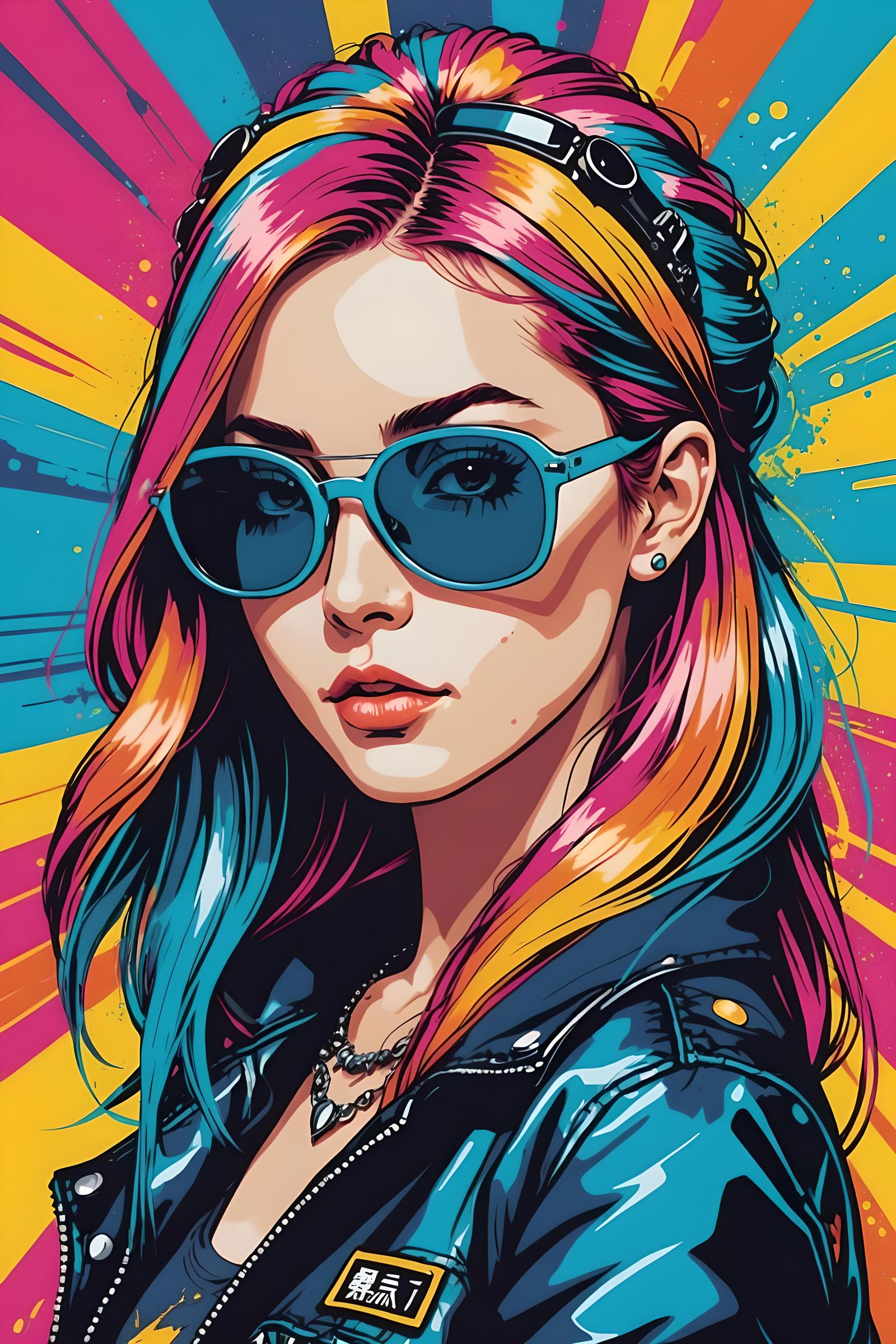 Pop Art Punk  by @Emma