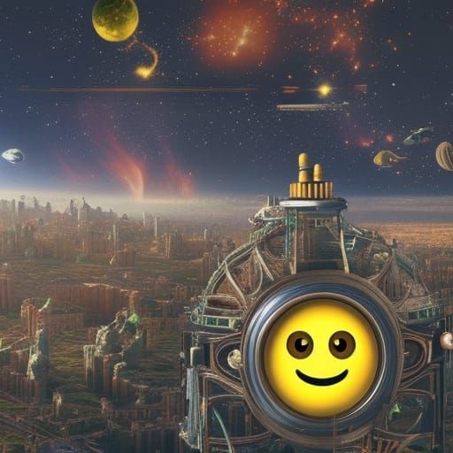 Powering Up Space With A Smiley Face
