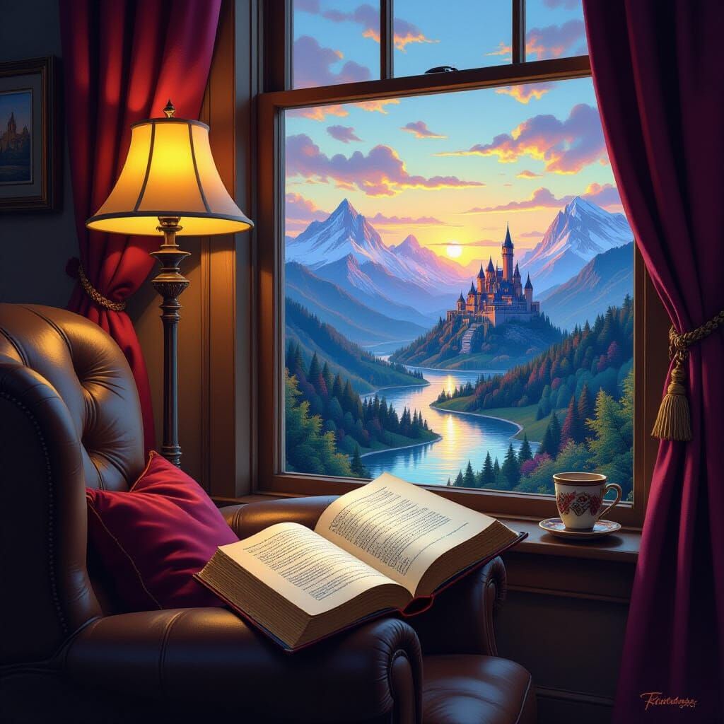 The beauty of the landscape