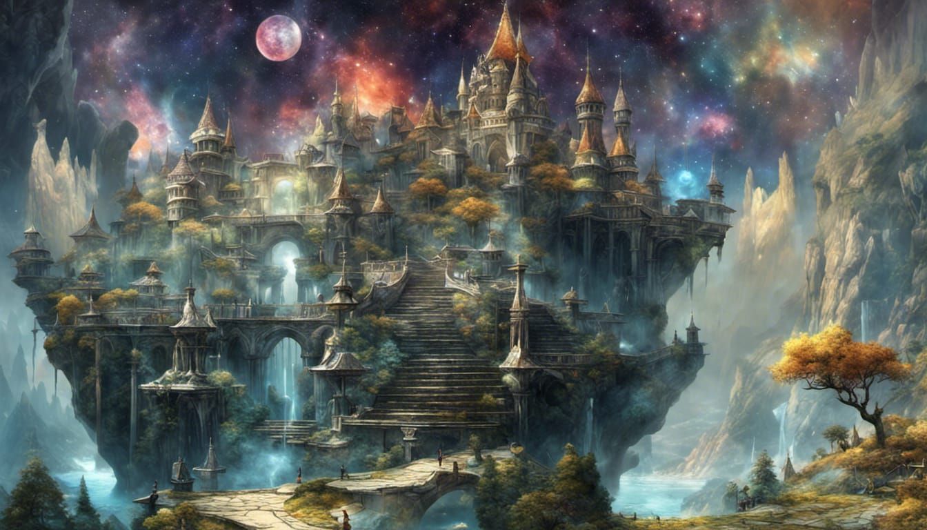 Ethereal Kingdom - AI Generated Artwork - NightCafe Creator