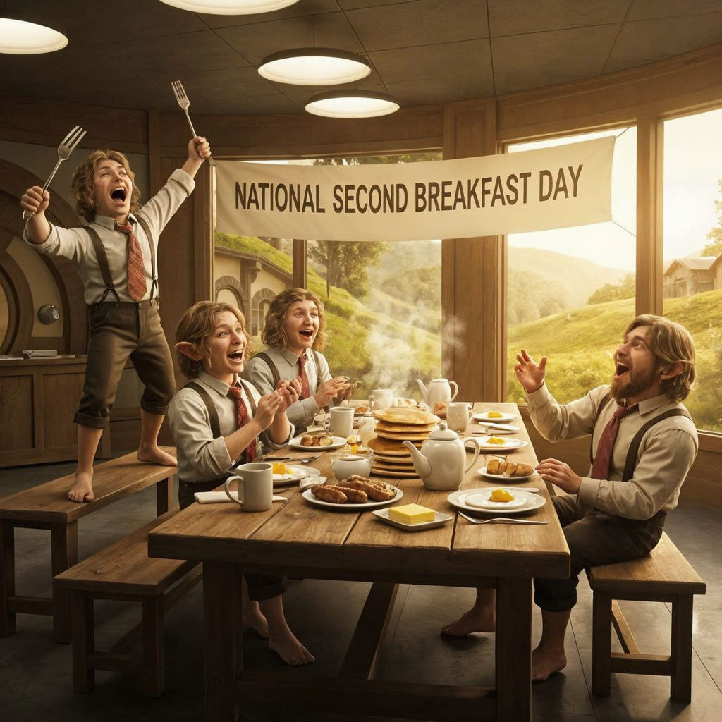 The Shire's Favorite Corporate Holiday  by @The Nights Sky