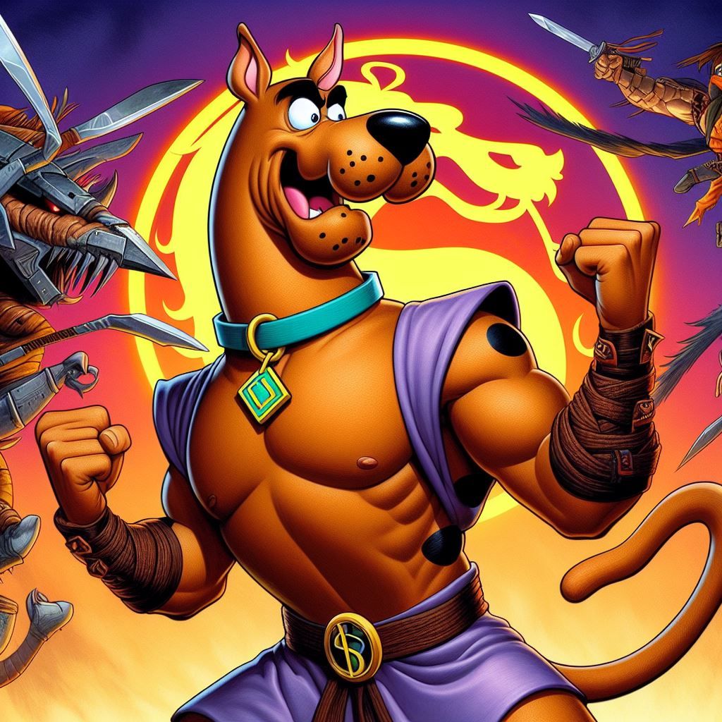 Scooby-Doo Is Ready For Mortal Kombat