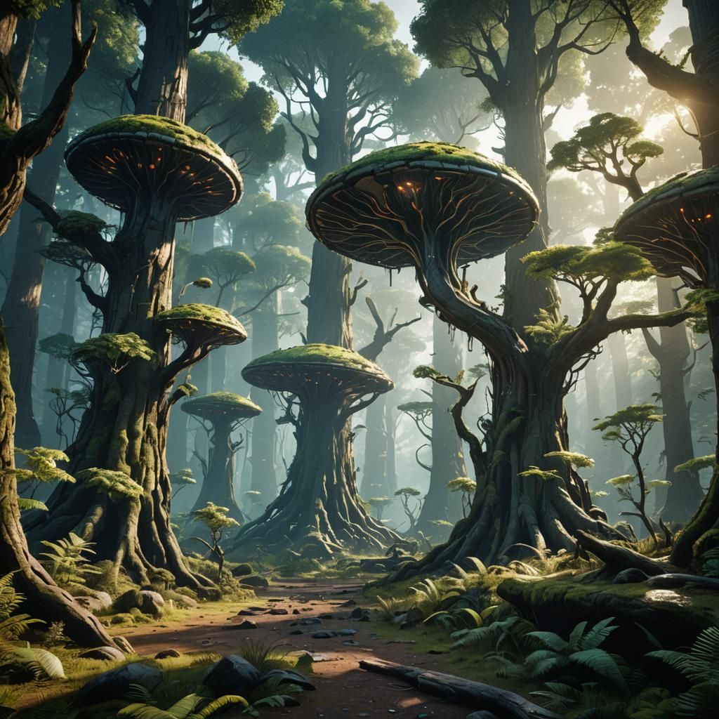 extraterrestrial forest