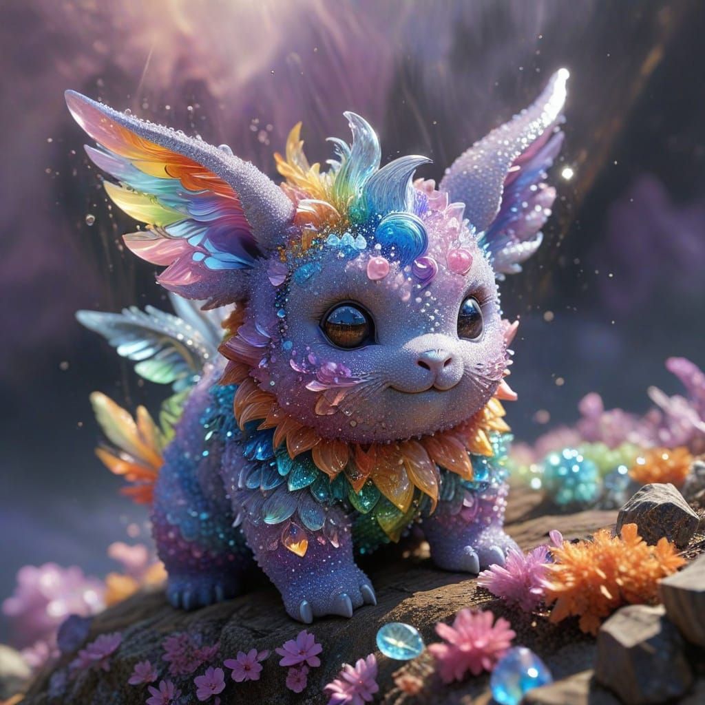 Crystalline Clefables  by @JuliaMarDi