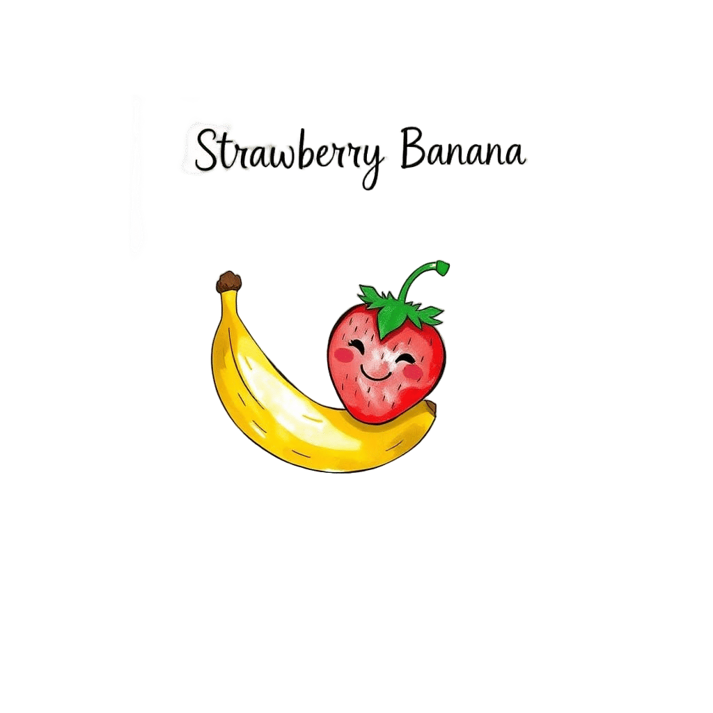 Fruitful Page with a Watercolor Painting of a Grapes