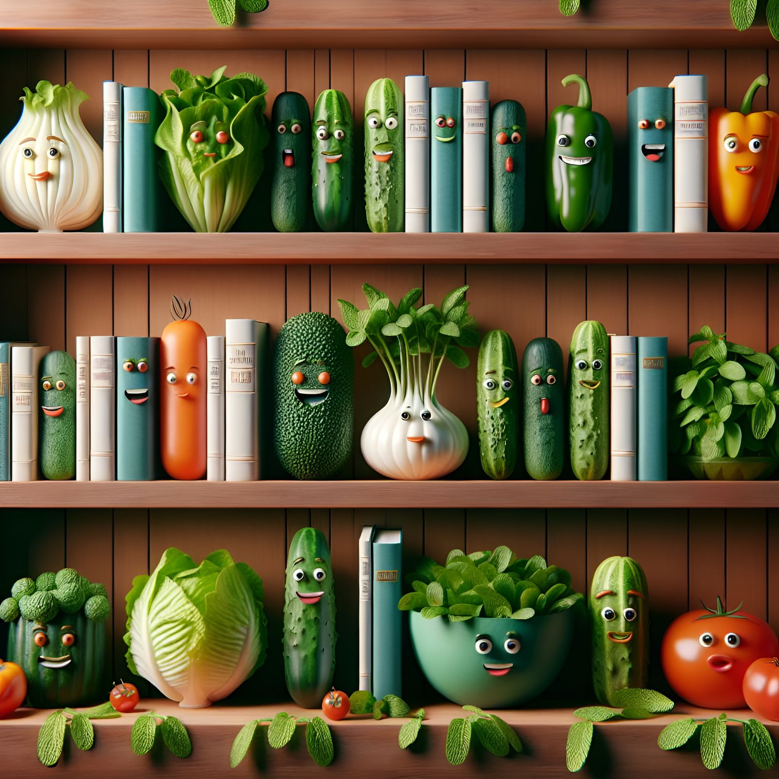 a shelf salad