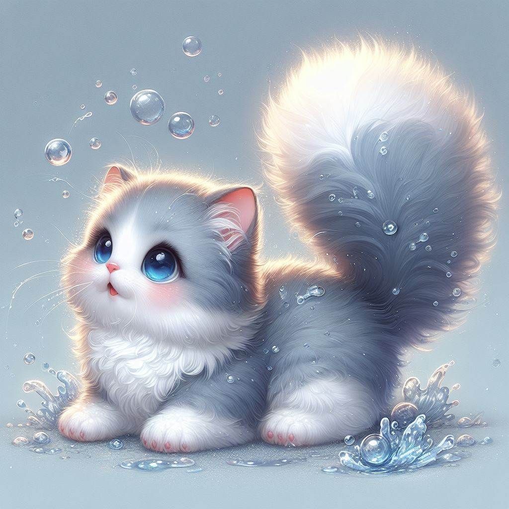 Water kitten