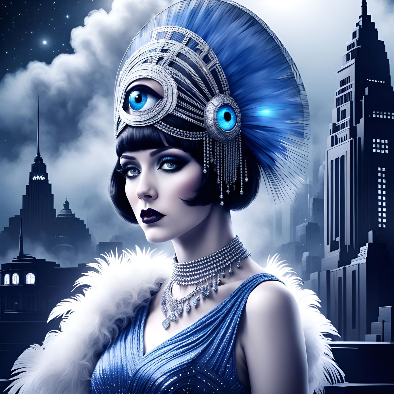 Rhapsody in Blue   by @gullyDJ