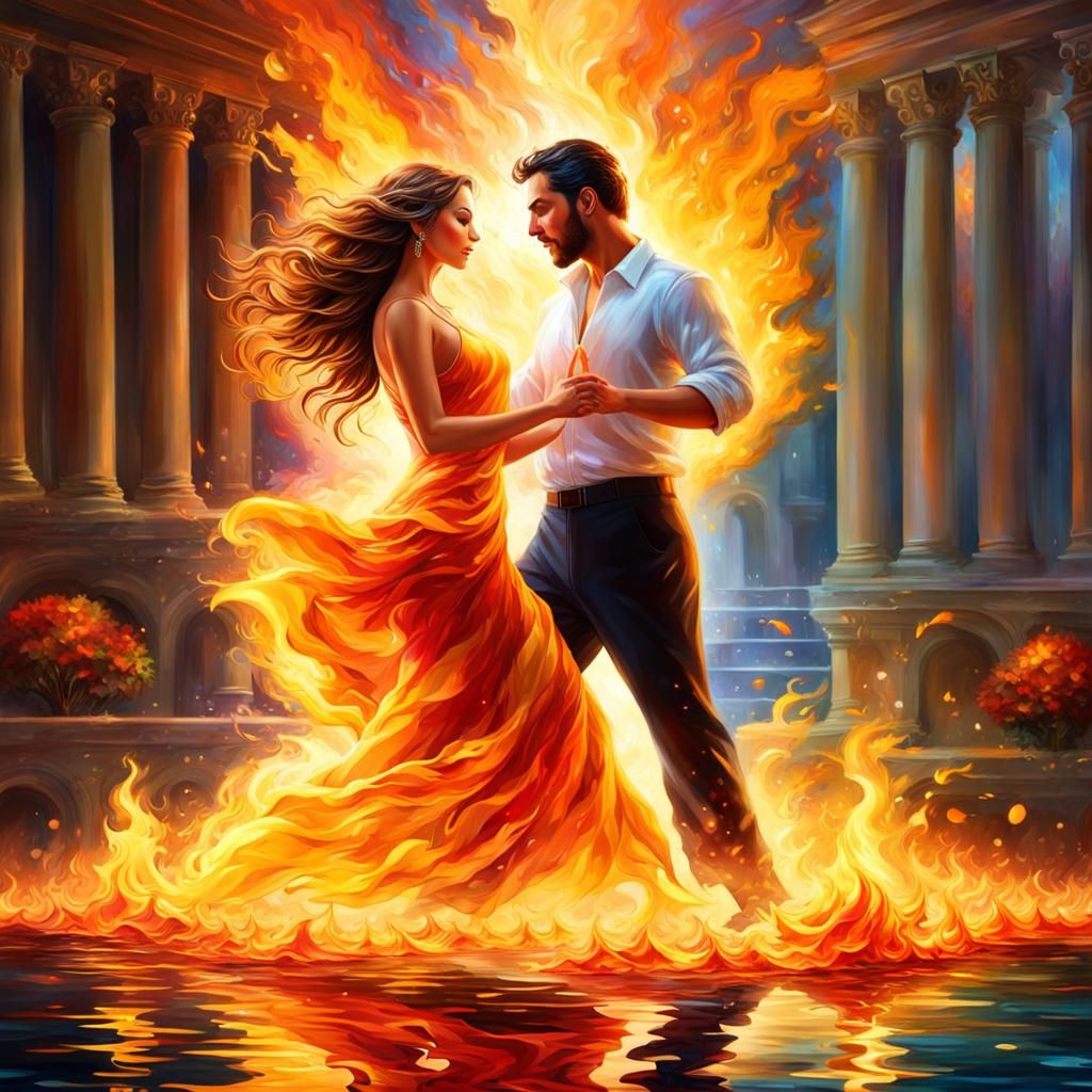 Fire of Love  by @Kasia Miszewska