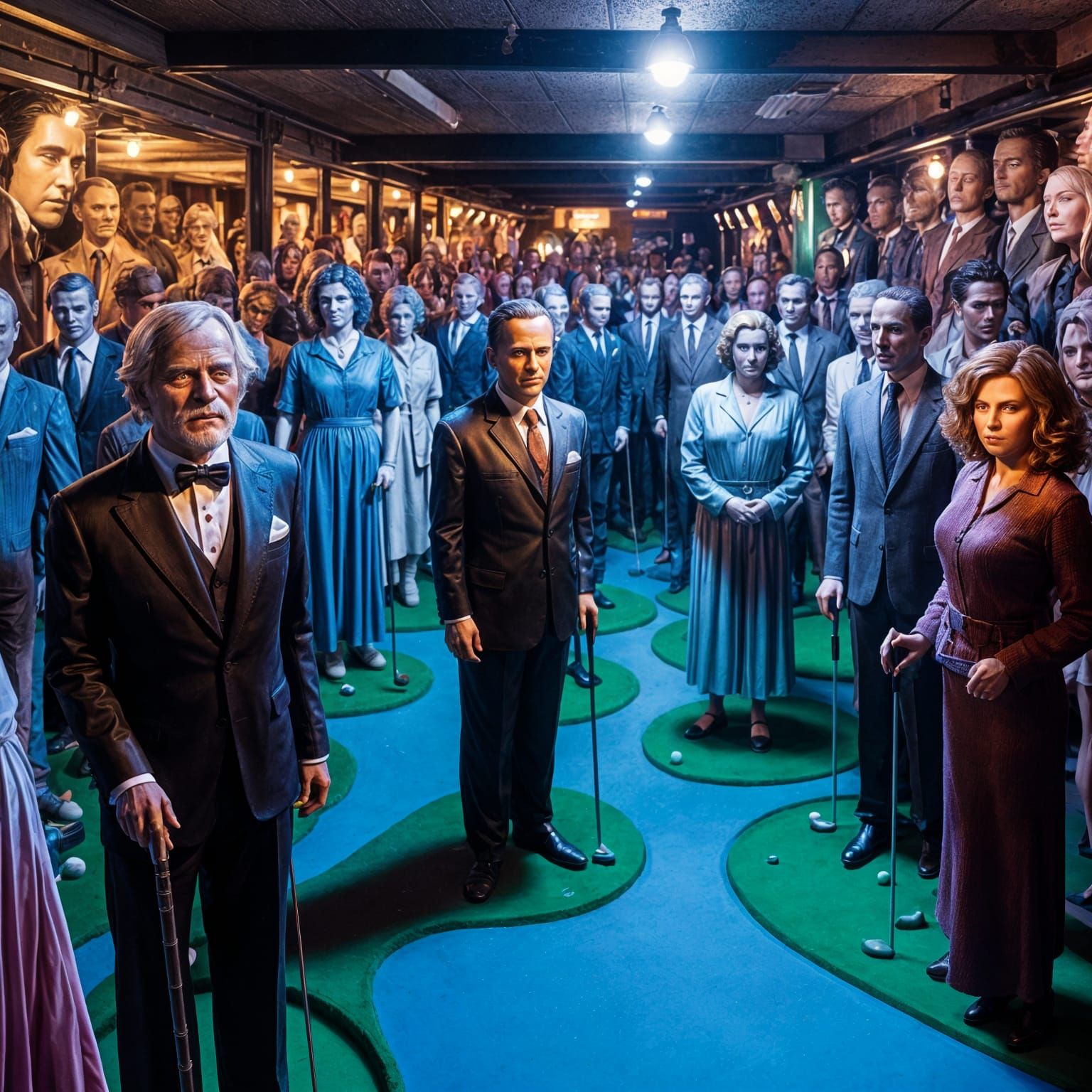 Combination Wax Museum and Mini-Golf 1