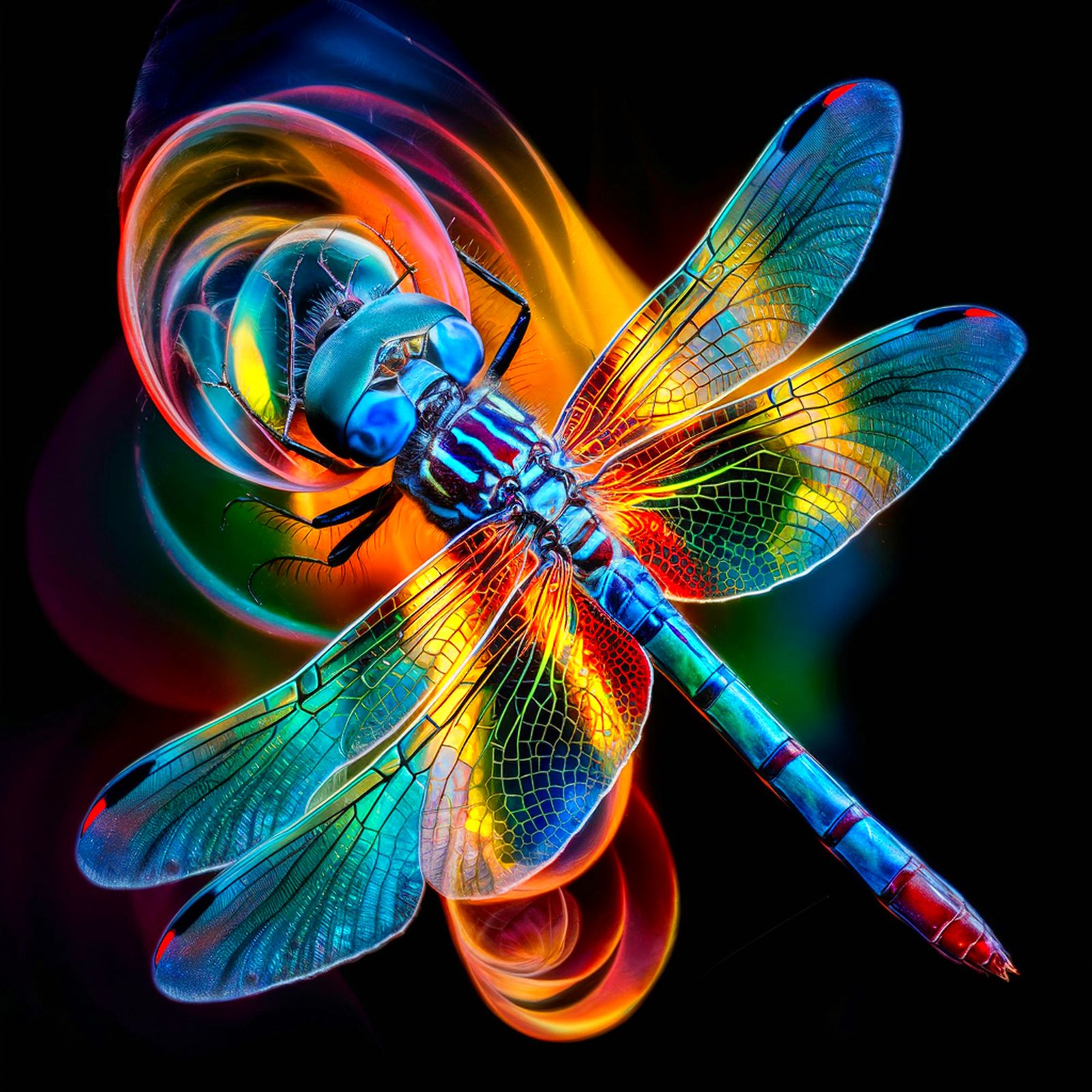 THE PERSON WHO NAMED THAT INSECT "DRAGONFLY" MUST HAVE BEEN ...