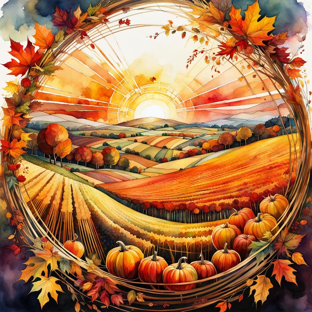 Essence of Fall Harvest  by @NotMe
