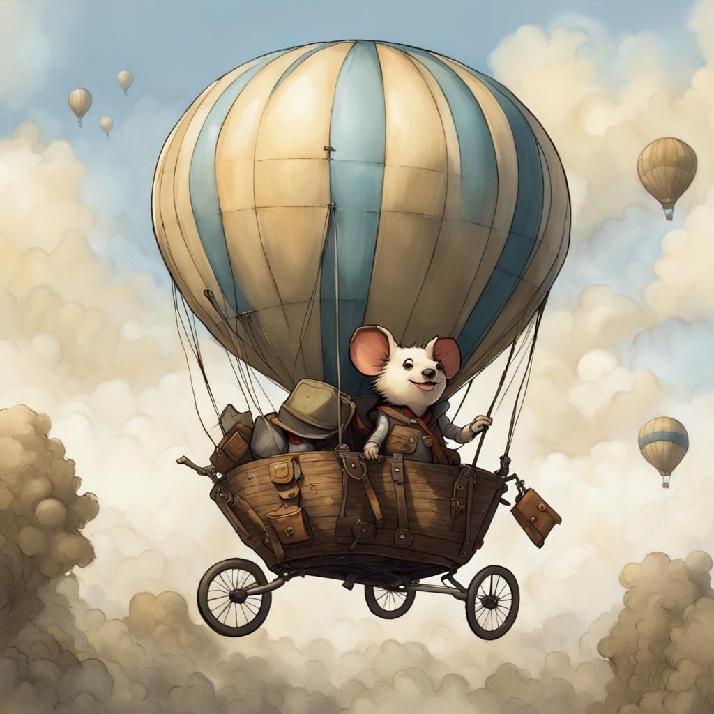Travel with Hot Air Balloon  by @Jeni_E