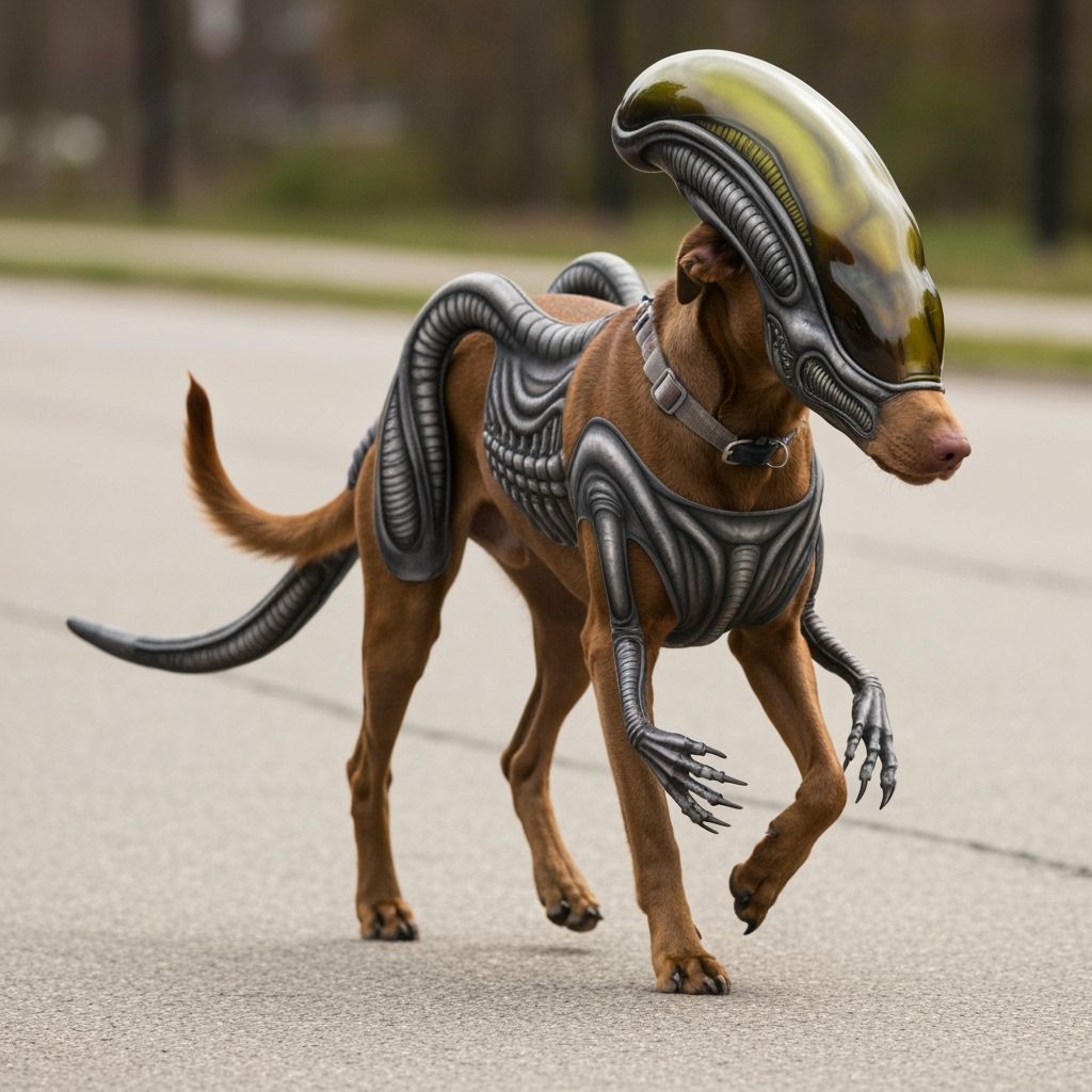 trust me dude, im a xenomorph  by @JC lost land