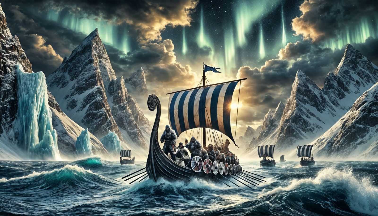 We come from the land of the ice and snow, From the midnight sun, where the hot springs flow