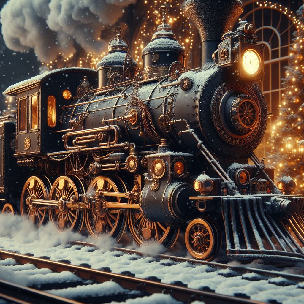 Weihnachtslokomotive