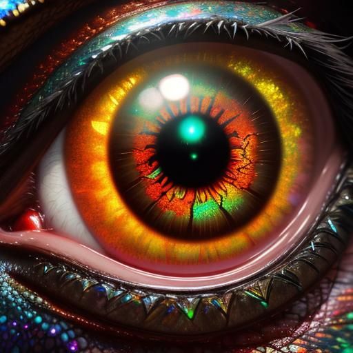 Dragons eye - AI Generated Artwork - NightCafe Creator